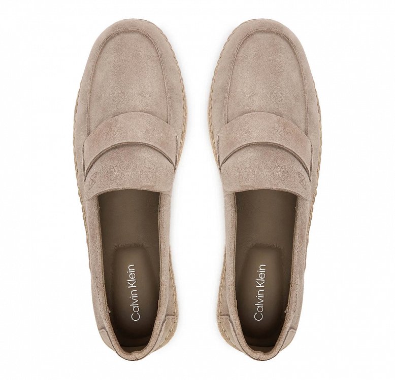 Calvin Klein Ανδρική Δερμάτινη Εσπαντρίγια HM0HM02072 PBO Τάουπε