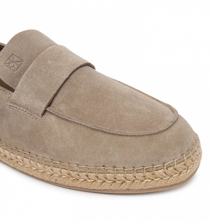 Calvin Klein Ανδρική Δερμάτινη Εσπαντρίγια HM0HM02072 PBO Τάουπε