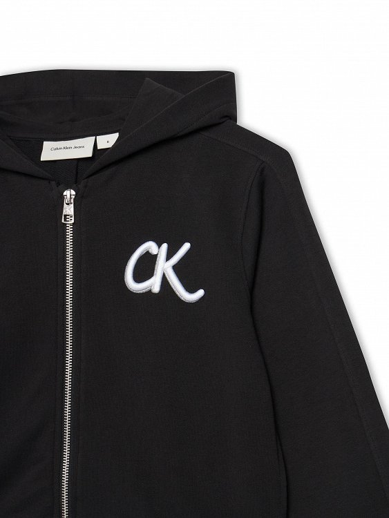 Calvin Klein Παιδική Ζακέτα Για Κορίτσια IG0IG02969 BEH Μαύρο