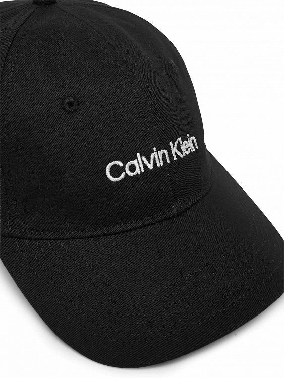 Calvin Klein Καπέλο Jockey Logo Embroidery Baseball Cap LV04F5003G UB1 Μαύρο