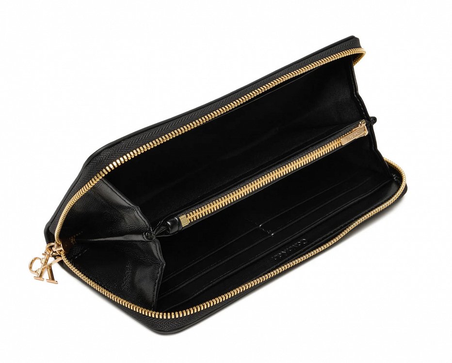 Calvin Klein Γυναικείο Μεγάλο Πορτοφόλι LV04F1093G UB1 Μαύρο