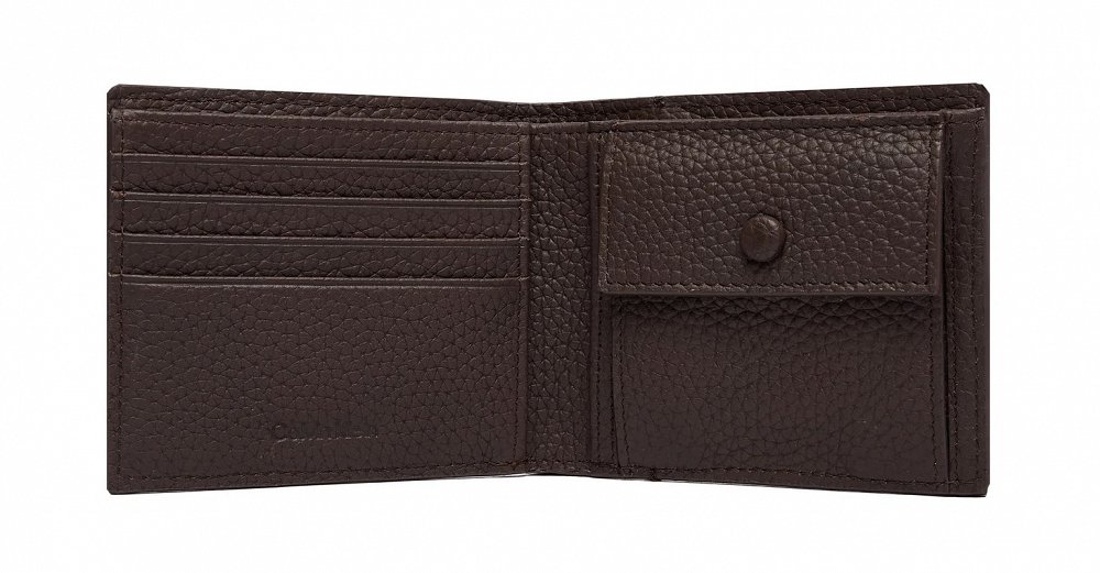 Calvin Klein Δερμάτινο Ανδρικό Πορτοφόλι LV04D1138G YG1 Καφέ