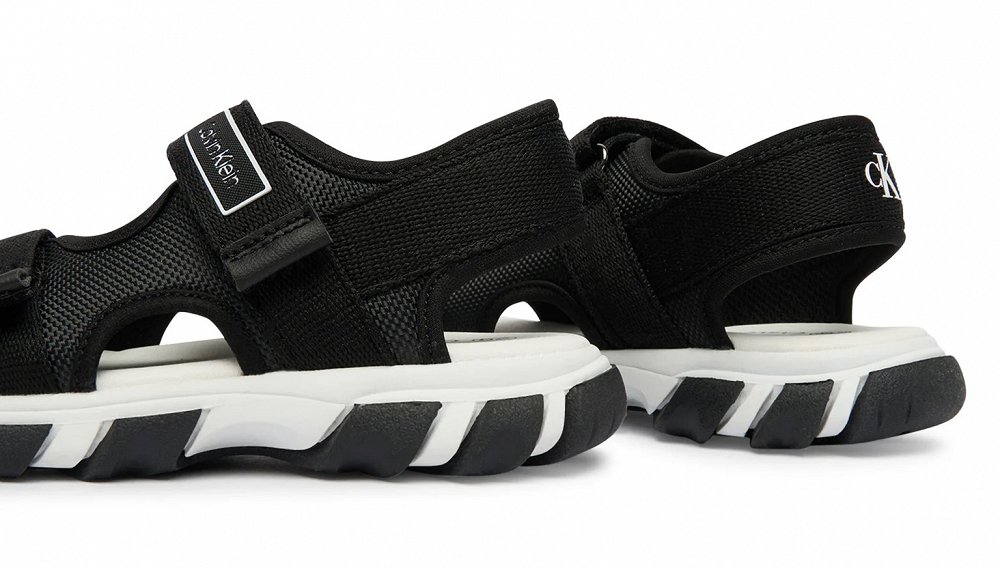 Calvin Klein Παιδικό Πέδιλο Για Αγόρια V1B2-83321-1564 Μαύρο