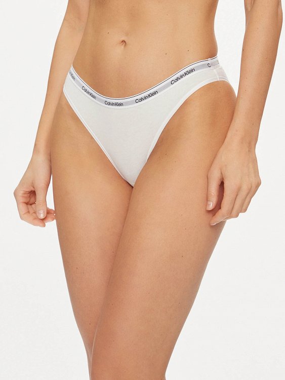 Calvin Klein Underwear Σετ 3 Σλιπ Κλασικά 000QD5207E 100 Λευκό
