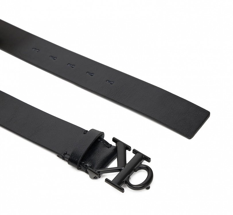 Calvin Klein Ανδρική Δερμάτινη Ζώνη 3.5mm LV04D7016G V8L Μαύρο