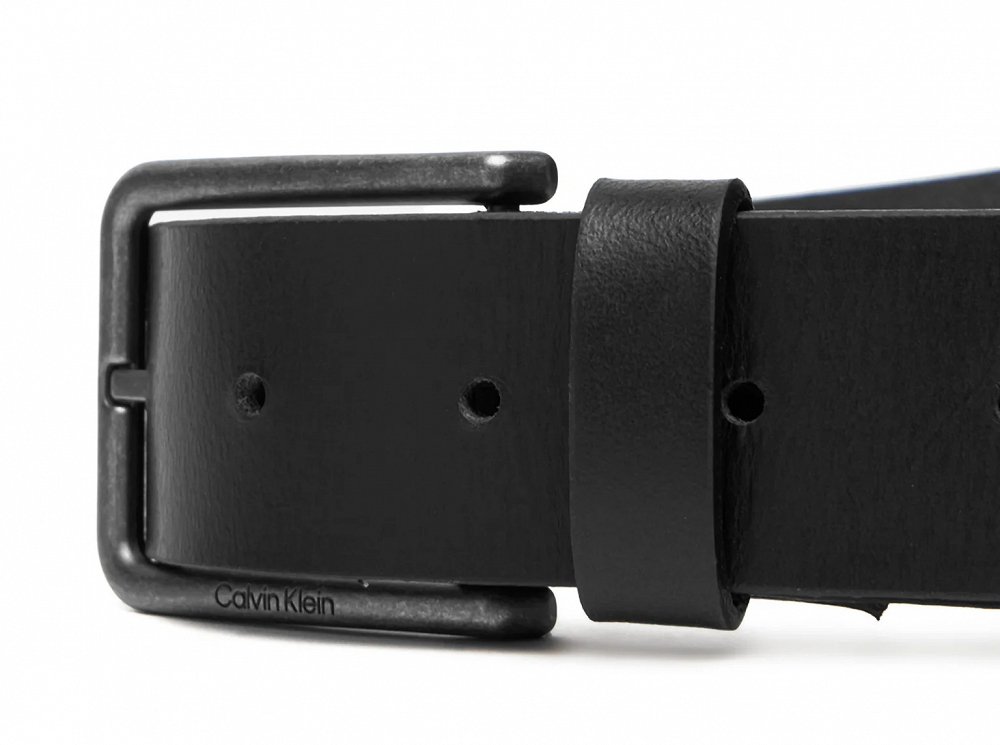 Calvin Klein Ανδρική Δερμάτινη Ζώνη 3.5mm LV04D7047G V8L Μαύρο