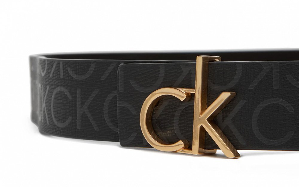 Calvin Klein Γυναικεία Δερμάτινη Reversible Ζώνη 30mm LV04F7038G UB1 Μαύρο