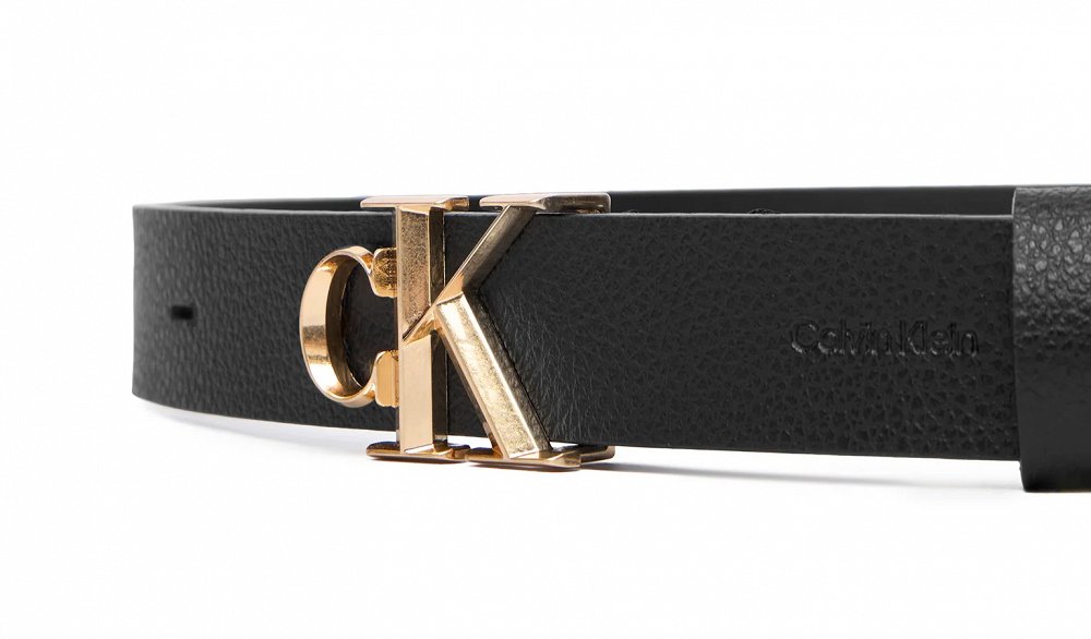 Calvin Klein Γυναικεία Δερμάτινη Ζώνη 2.5mm LV04F7060G YIH Μαύρο