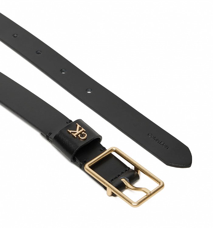 Calvin Klein Γυναικεία Δερμάτινη Ζώνη 2.5mm LV04F7050G YIH Μαύρο