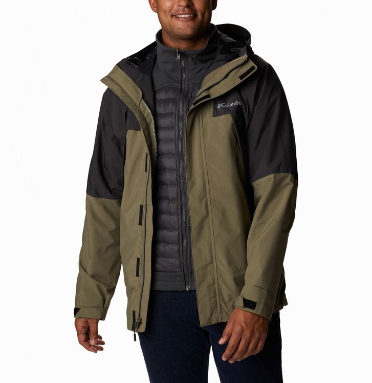 Columbia Ανδρικό Μπουφάν Canyon Meadows™ Interchange Jacket 2008175-397 Stone Green
