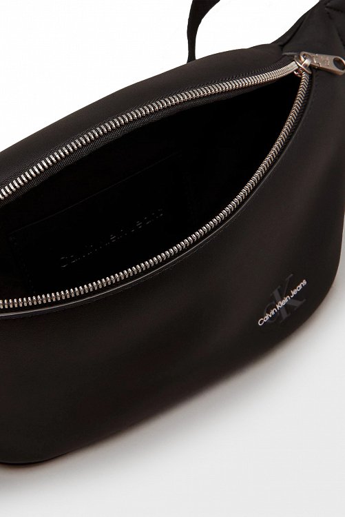 Calvin Klein Jeans Ανδρικό Τσαντάκι  Monogram Waistbag38 K50K512029 BEH Μαύρο