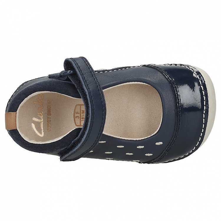 Clarks Kids Little Lou Μπλε