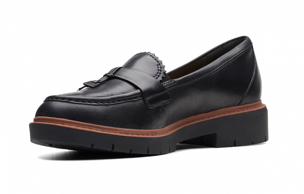 Clarks Γυναικείο Loafer Westlynn Bella 26174456 Black Leather
