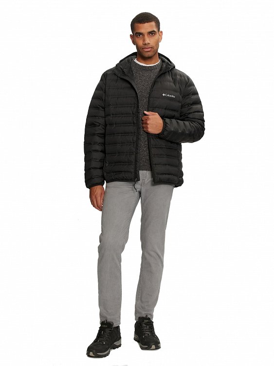 Columbia Ανδρικό Μπουφάν πουπουλένιο Lake 22™ II 2086294 Μαύρο Regular Fit