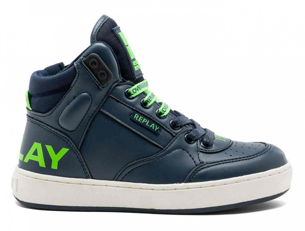 Replay Kids Cobra JZ190032S 3110 Navy Fluo Green