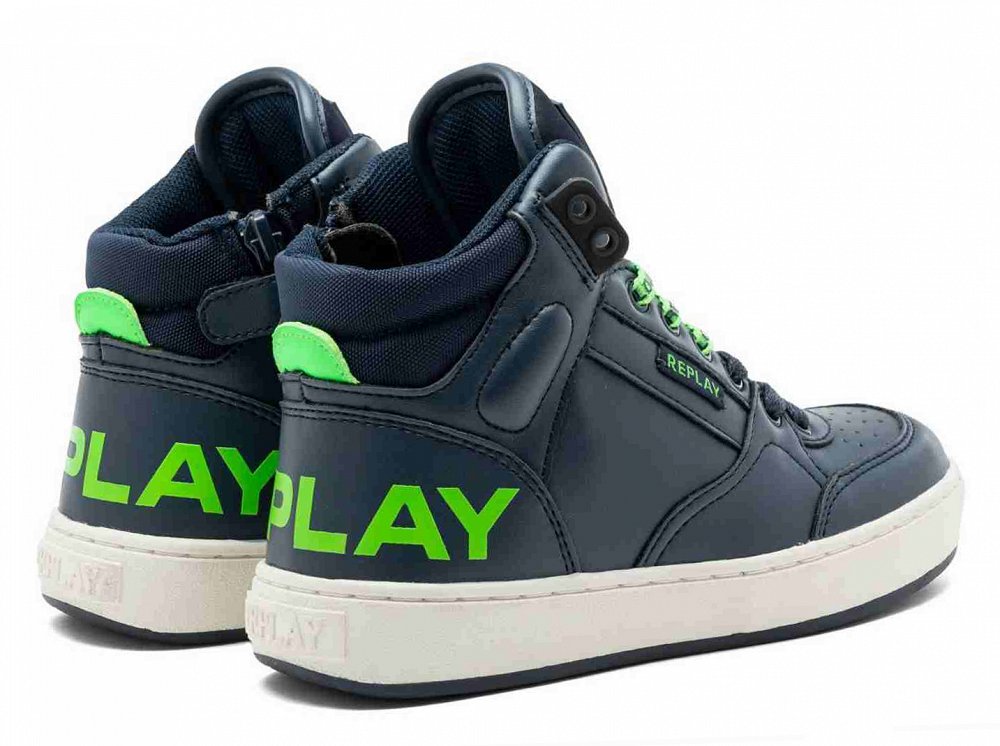 Replay Kids Cobra JZ190032S 3110 Navy Fluo Green