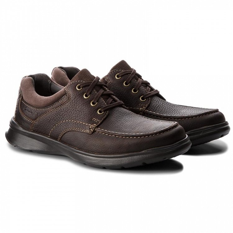 Clarks Cotrell Edge 261198037 Brown Oily