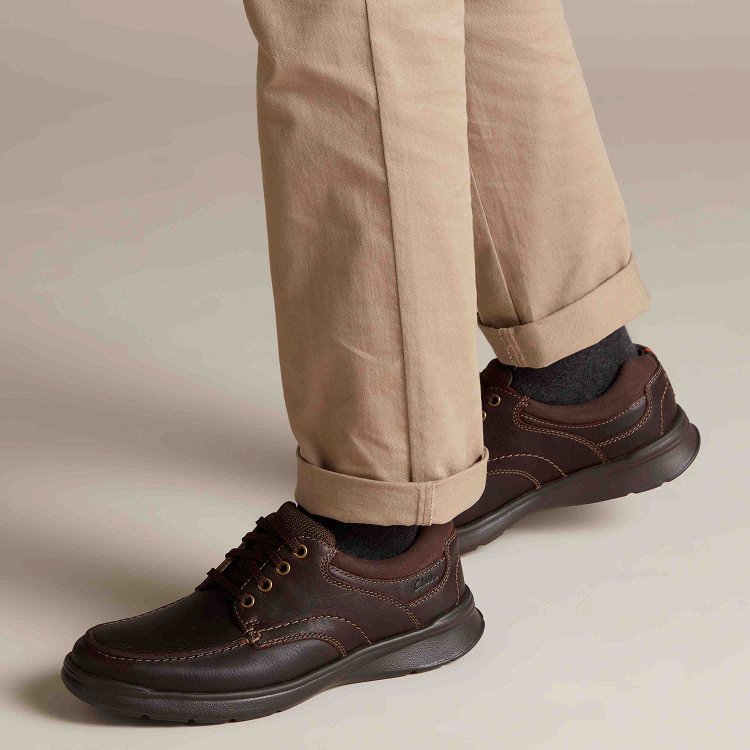 Clarks Cotrell Edge 261198037 Brown Oily