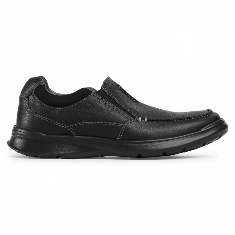 Clarks Cotrell Free 261315937 Black Oily Leather