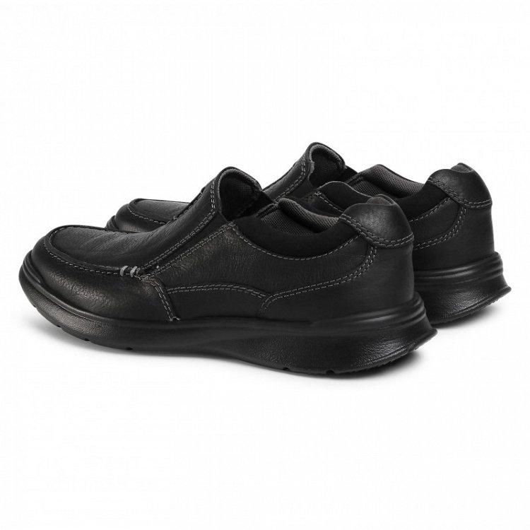 Clarks Cotrell Free 261315937 Black Oily Leather
