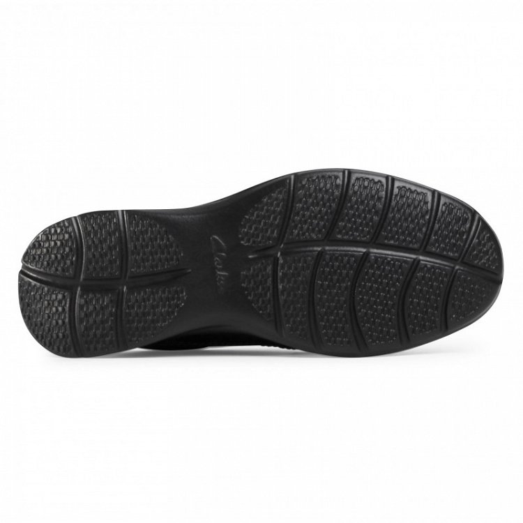 Clarks Cotrell Free 261315937 Black Oily Leather