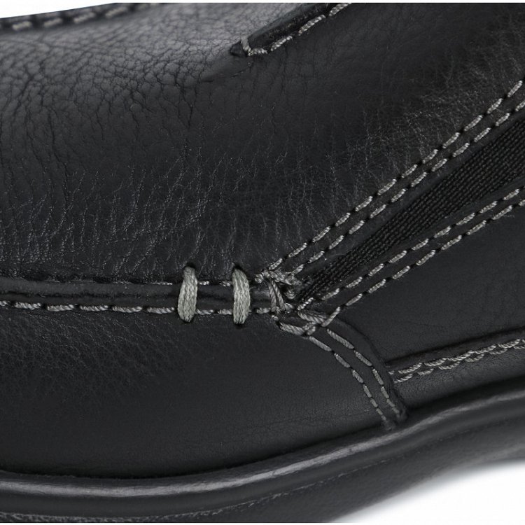 Clarks Cotrell Free 261315937 Black Oily Leather