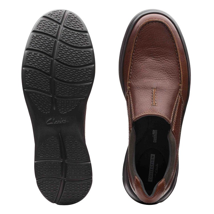Clarks Cotrell Free 261315667 Tobacco Leather