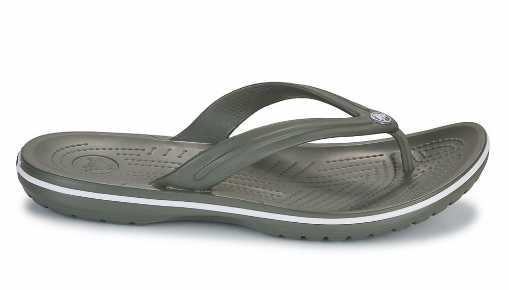 Crocs Ανδρική Σαγιονάρα Crocband Flip 11033-3J5 Γκρι