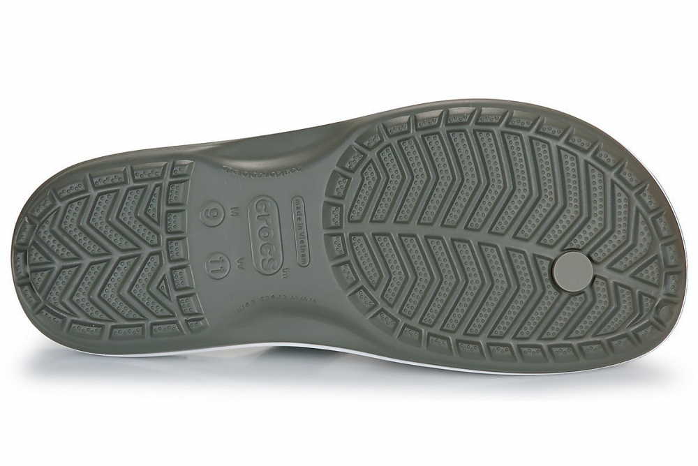 Crocs Ανδρική Σαγιονάρα Crocband Flip 11033-3J5 Γκρι