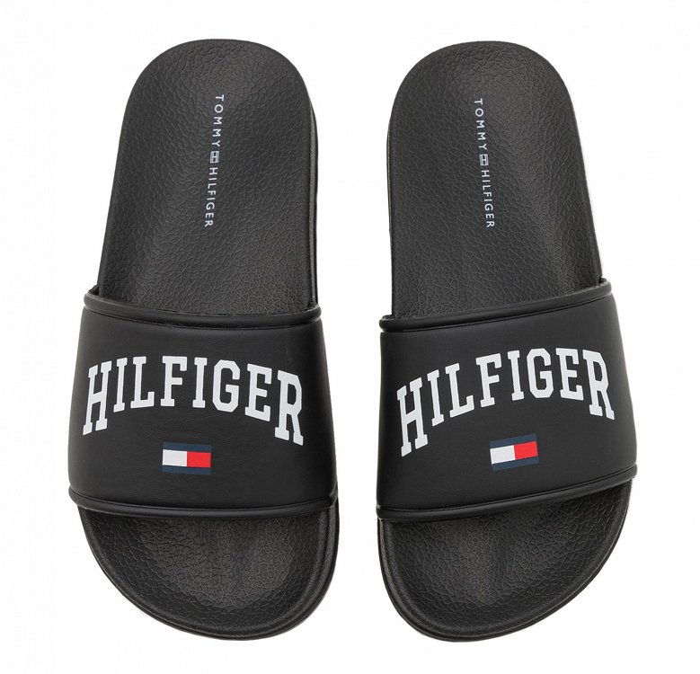 Tommy Hilfiger Pool Slide Παντόφλα T3X0-33916-1172 999 Μαύρο