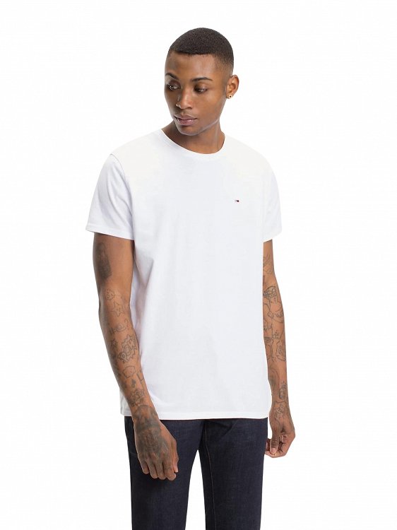 Tommy Hilfiger TJM Original Jersey Tee DM0DM04411 100 Classic White