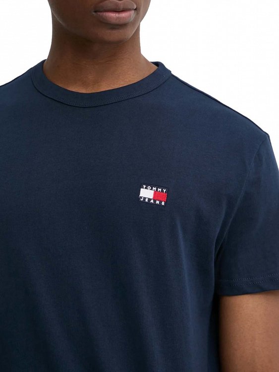 Tommy Hilfiger Ανδρικό T-Shirt Badge Tee DM0DM20322 C1G Μπλε