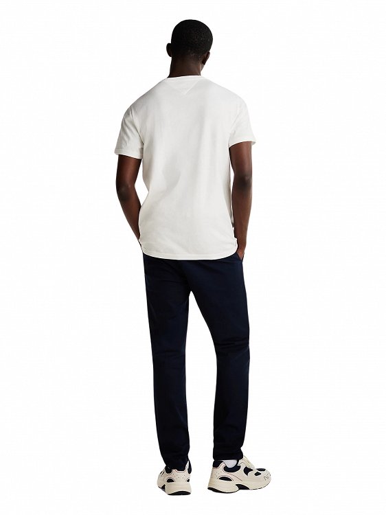 Tommy Hilfiger Ανδρικό T-Shirt DM0DM20362 YBL Λευκό
