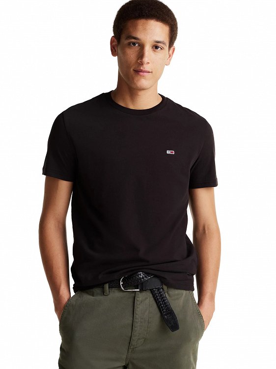 Tommy Hilfiger Σετ 2 Ανδρικά T-Shirt DM0DM20687 0XY Μαύρο/Μπλε