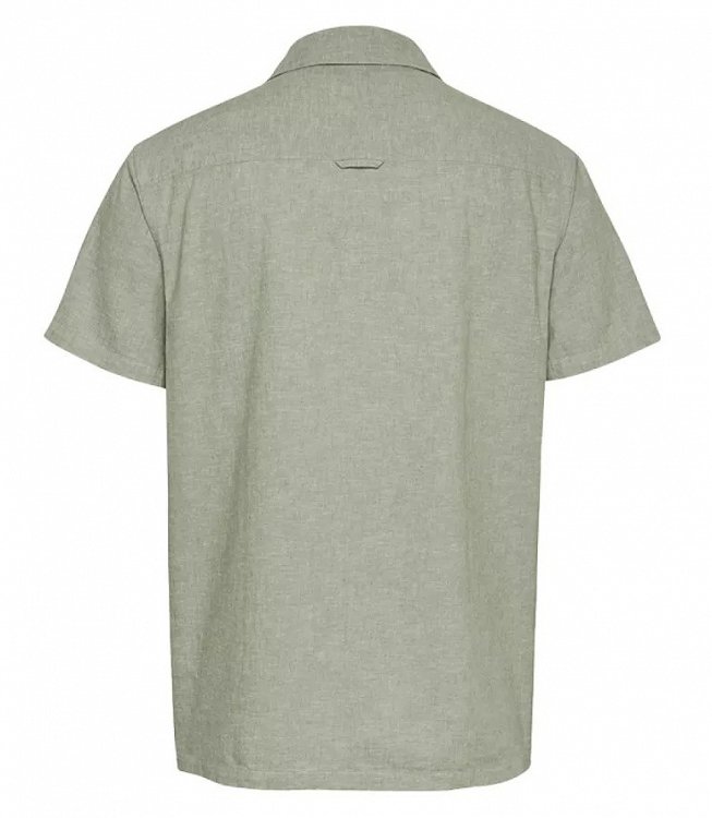 Tommy Hilfiger Ανδρικό Πουκάμισο Linen Blend Camp DM0DM20895 MR6 Πράσινο