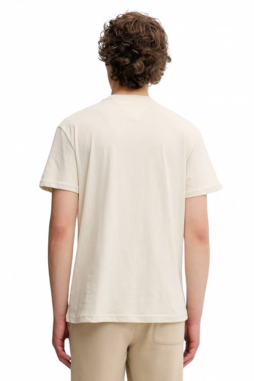 Tommy Hilfiger Ανδρικό T-Shirt DM0DM21940 ACH Μπεζ