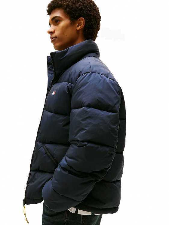 Tommy Hilfiger Jeans Ανδρικό Μπουφάν Vail Puffer DM0DM22040 C1G Μπλε