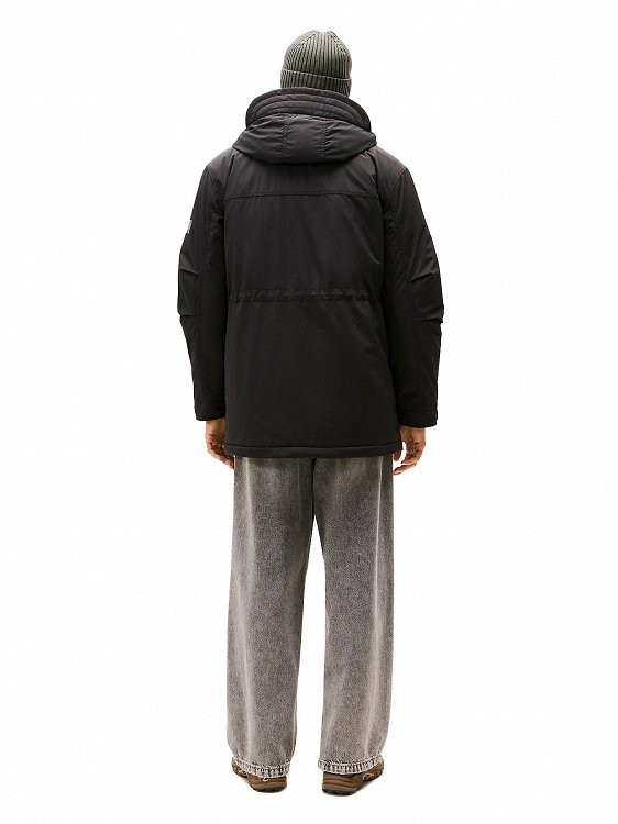 Tommy Hilfiger Jeans Ανδρικό Αδιάβροχο Parka DM0DM22251 BDS Μαύρο