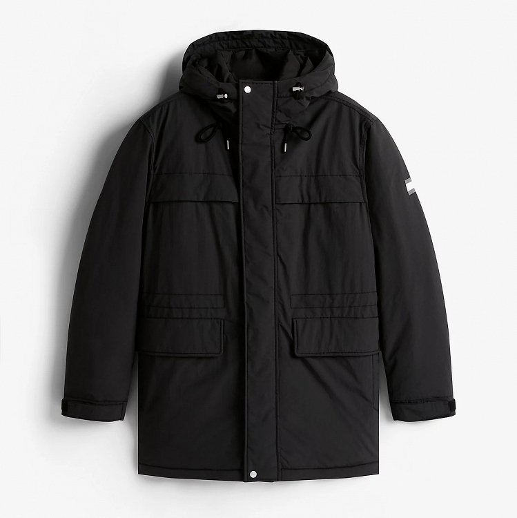 Tommy Hilfiger Jeans Ανδρικό Αδιάβροχο Parka DM0DM22251 BDS Μαύρο