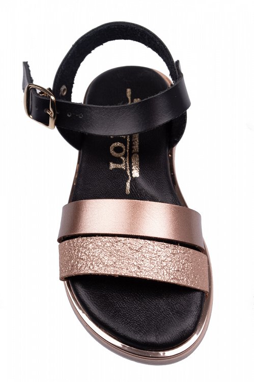 Apostolidis Shoes Παιδικό Πέδιλο 130 Μαυρο