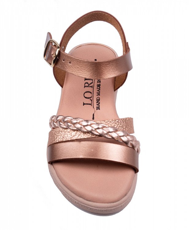 Apostolidis Shoes Παιδικό Πέδιλο 220 Μπρονζε