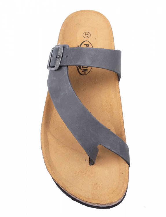Plakton Sandals Battle 105446 Nobuck Grigio