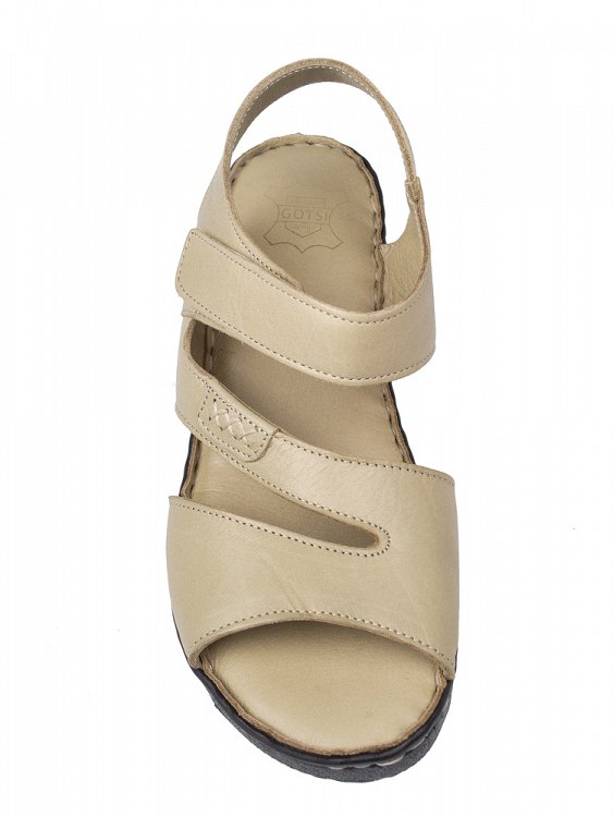 Apostolidis Shoes Δερμάτινο Κλασσικό Πέδιλο L22 Χακί
