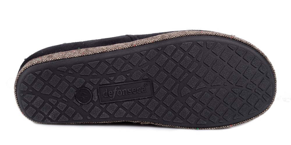 Apostolidis Shoes Ανδρικό Πασούμι M211 Μαύρο