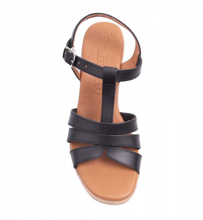 Γυναικεία Δερμάτινα Πέδιλα Eva Frutos 932 Negro