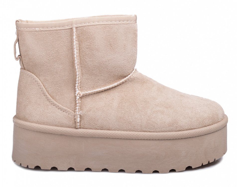 Γυναικείο Μποτάκι OX-23360 Beige