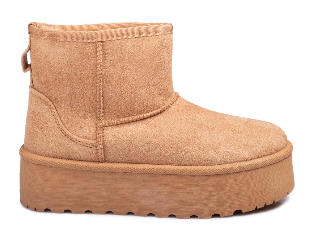 Γυναικείο Μποτάκι OX-23360 Camel