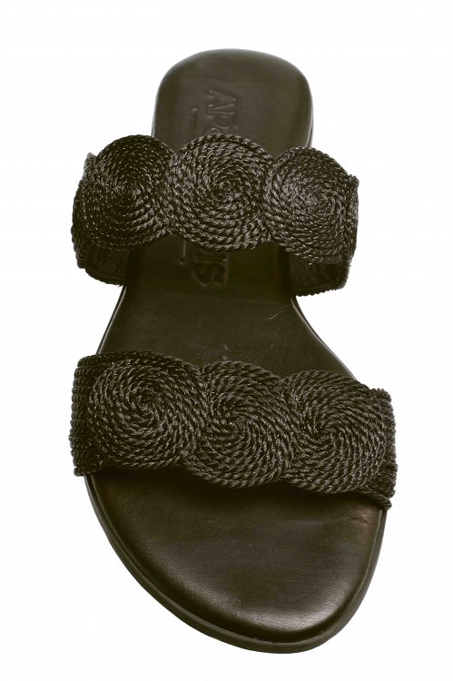 Apostolidis Shoes P2 Μαυρο Πλεκτο