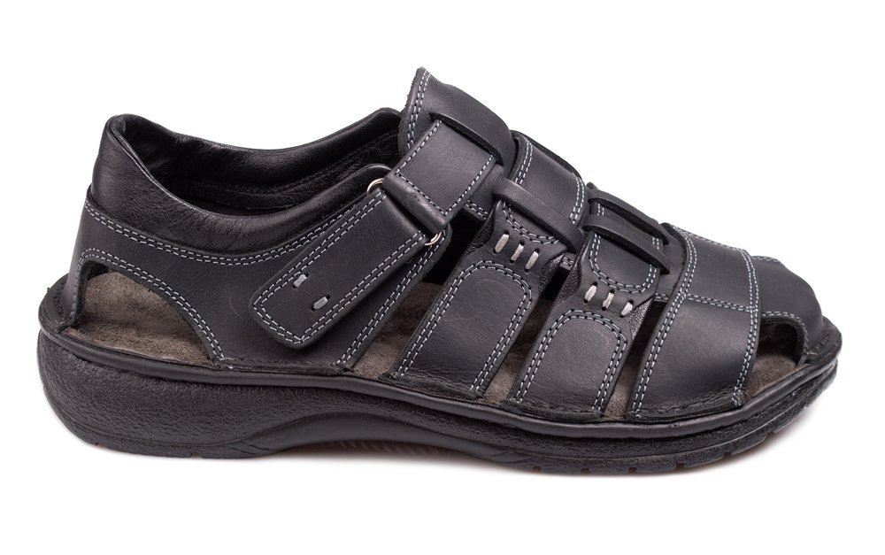 Apostolidis Shoes Ανδρικό Πέδιλο A88 Μαύρο