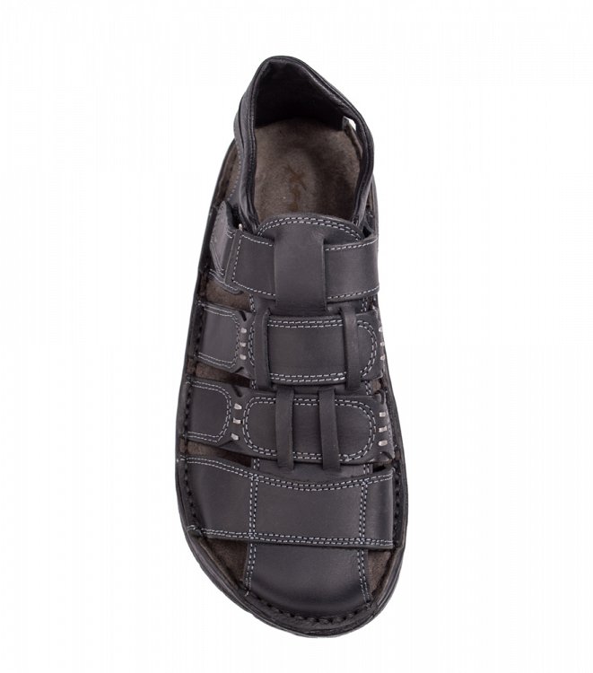 Apostolidis Shoes Ανδρικό Πέδιλο A88 Μαύρο